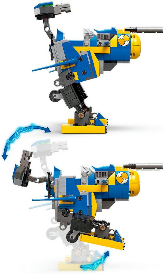 LEGO® Cyclone vs. Metal Sonic (77002), LEGO Sonic Konstruktionsspielsteine, (290 St), Made in Europe