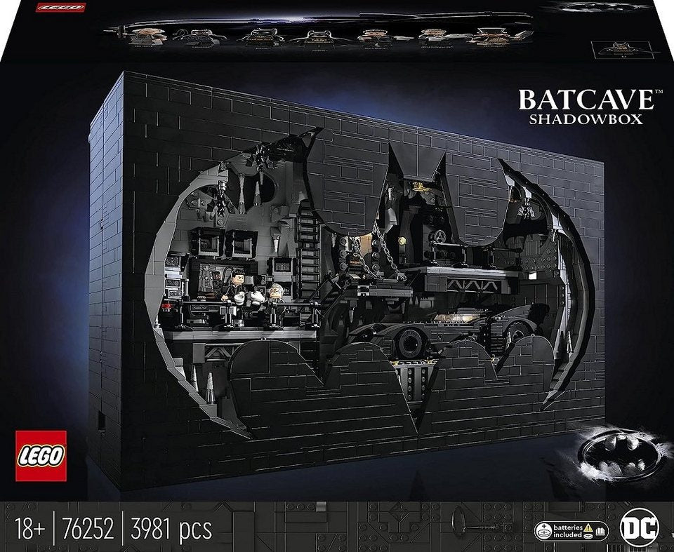 LEGO® DC Comics Super Heroes - Bathöhle – Schaukasten (76252) Spielbausteine, (3981 St)