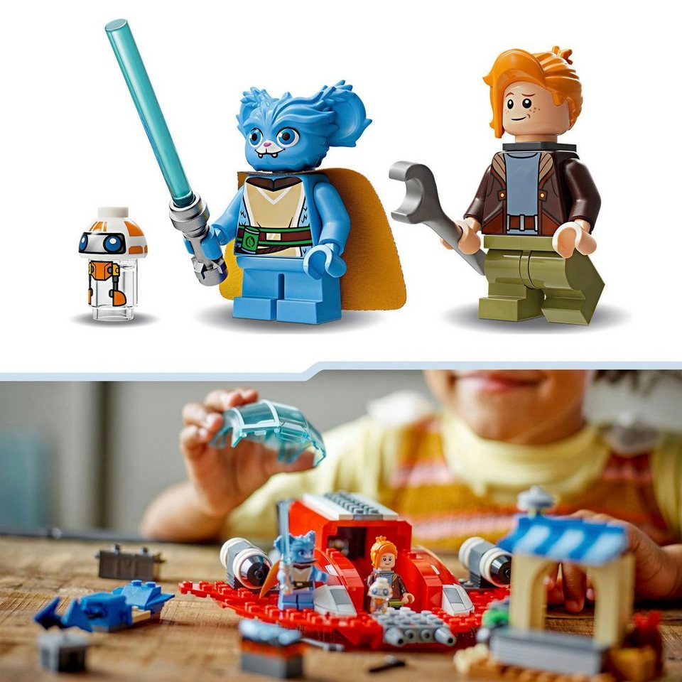 LEGO® Der Crimson Firehawk™ (75384), LEGO Star Wars™ Konstruktionsspielsteine, (136 St), Made in Europe