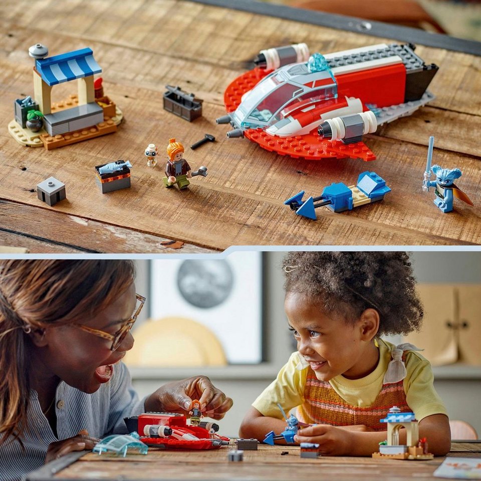 LEGO® Der Crimson Firehawk™ (75384), LEGO Star Wars™ Konstruktionsspielsteine, (136 St), Made in Europe