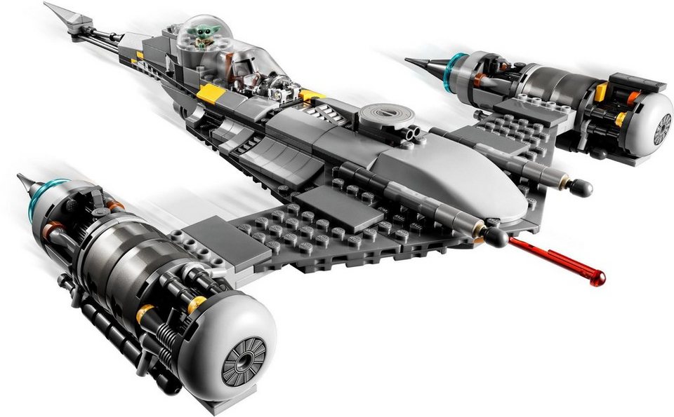 LEGO® Der N-1 Starfighter des Mandalorianers (75325), LEGO® Star Wars™ Konstruktionsspielsteine, (412 St)