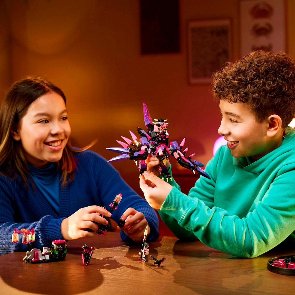 LEGO® Die Albtraumkreaturen der Nimmerhexe (71483), LEGO DREAMZzz Konstruktionsspielsteine, (457 St), Made in Europe