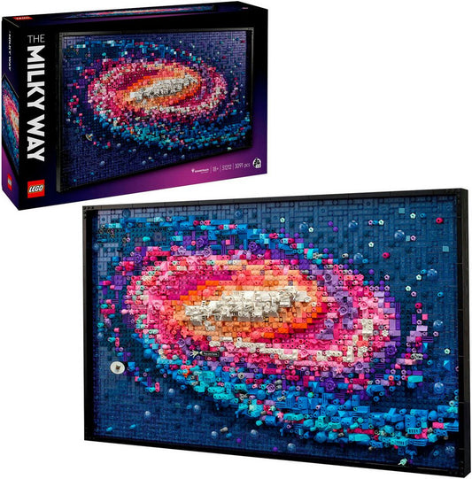 LEGO® Die Milchstraßen-Galaxie (31212), LEGO ART Konstruktionsspielsteine, (3091 St), Made in Europe