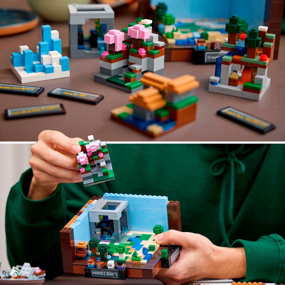 LEGO® Die Werkbank (21265), LEGO Minecraft Konstruktionsspielsteine, (1195 St), Made in Europe