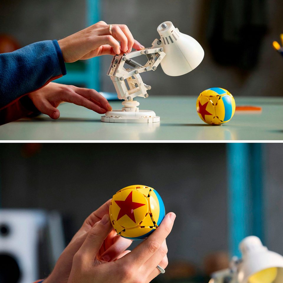 LEGO® Disney Pixar Luxo Jr. (21357), LEGO Ideas Konstruktionsspielsteine, (613 St), Made in Europe