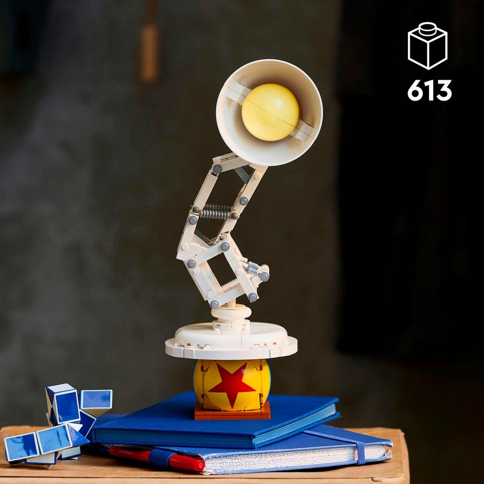 LEGO® Disney Pixar Luxo Jr. (21357), LEGO Ideas Konstruktionsspielsteine, (613 St), Made in Europe