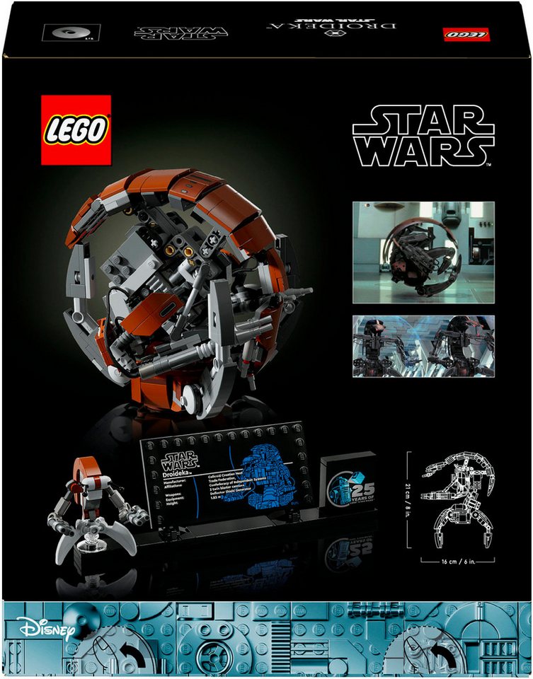 LEGO® Droideka™ (75381), LEGO Star Wars ™ Konstruktionsspielsteine, (583 St)