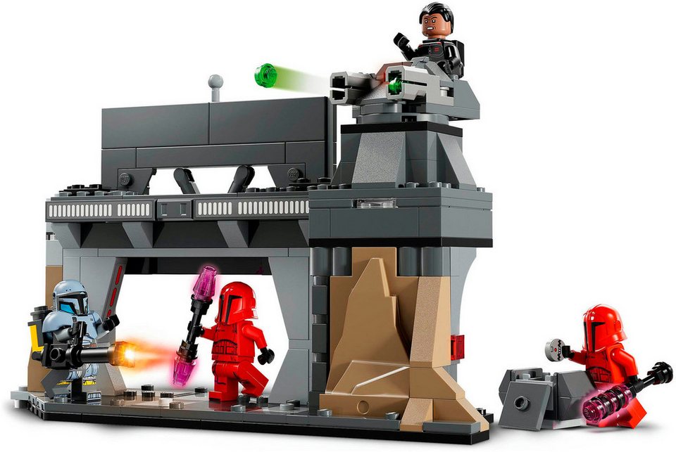 LEGO® Duell zwischen Paz Vizsla™ und Moff Gideon™ (75386), LEGO Star Wars™ Konstruktionsspielsteine, (289 St), Made in Europe