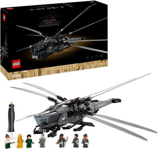 LEGO® Dune Atreides Royal Ornithopter (10327), LEGO Icons Konstruktionsspielsteine, (1369 St), Made in Europe