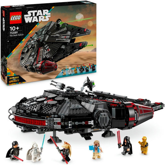 LEGO® Dunkler Millennium Falke (75389), LEGO Star Wars ™ Konstruktionsspielsteine, (1579 St), Made in Europe