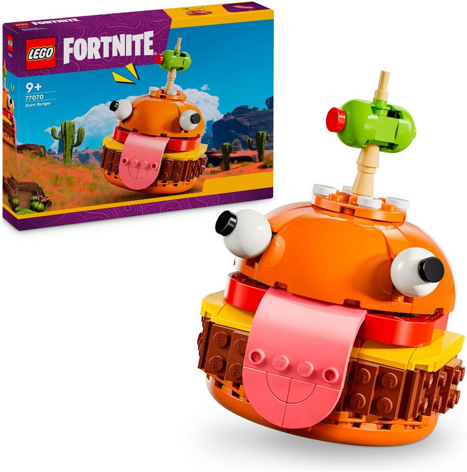LEGO® Durrr Burger (77070), LEGO Fortnite Konstruktionsspielsteine, (193 St), Made in Europe