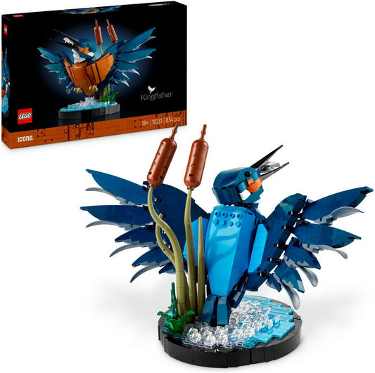 LEGO® Eisvogel (10331), LEGO Icons Konstruktionsspielsteine, (834 St), Made in Europe