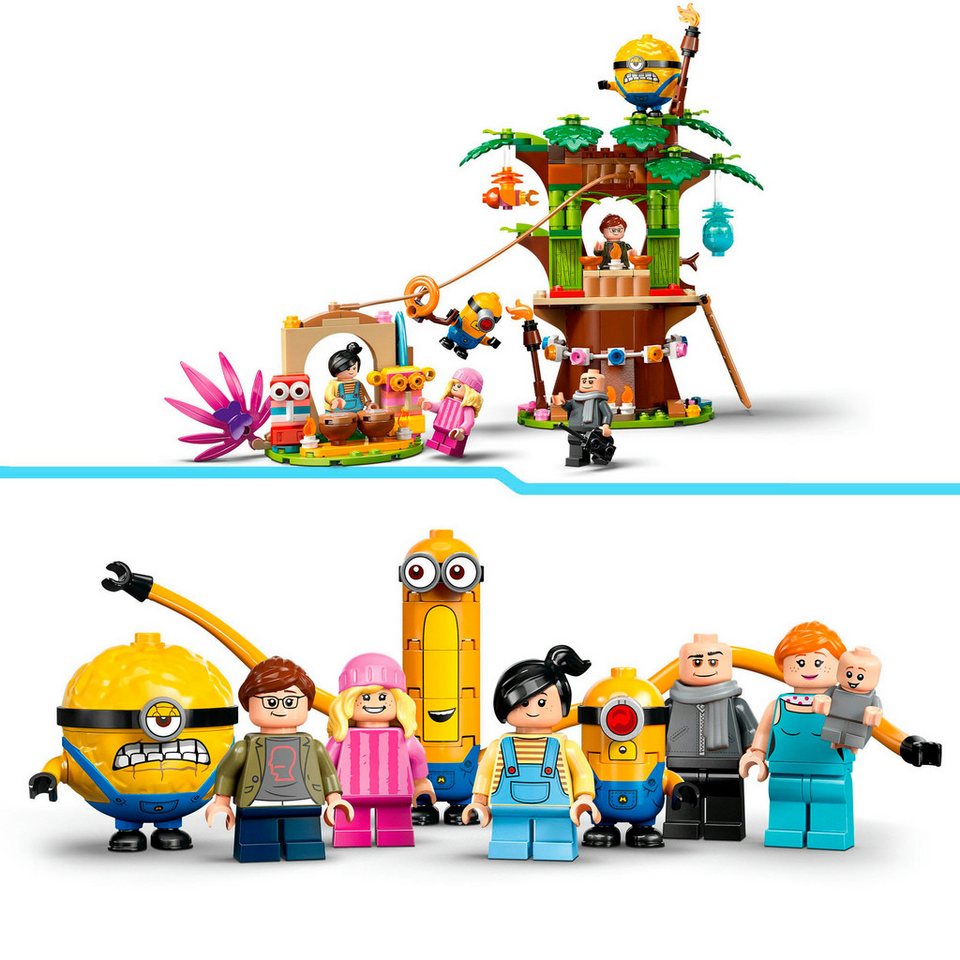 LEGO® Familienvilla von Gru und den Minions (75583), LEGO Despicable Me Konstruktionsspielsteine, (868 St), Made in Europe