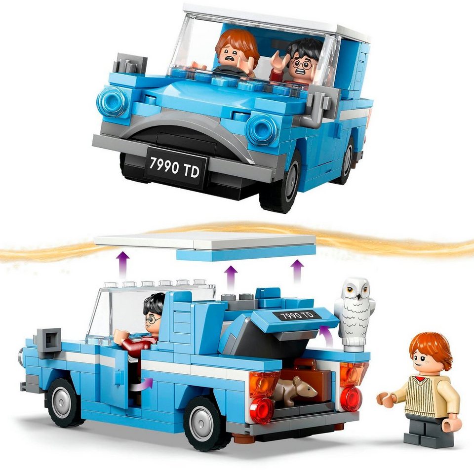 LEGO® Fliegender Ford Anglia™ (76424), LEGO® Harry Potter™ Konstruktionsspielsteine, (165 St), Made in Europe