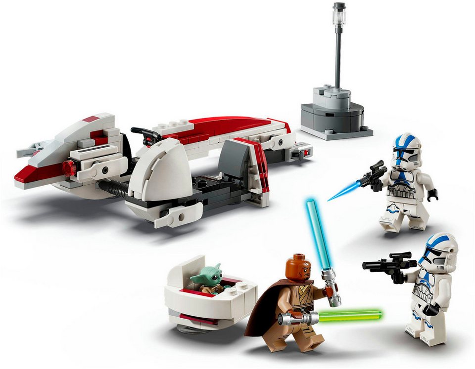 LEGO® Flucht mit dem BARC Speeder™ (75378), LEGO Star Wars ™ Konstruktionsspielsteine, (221 St)