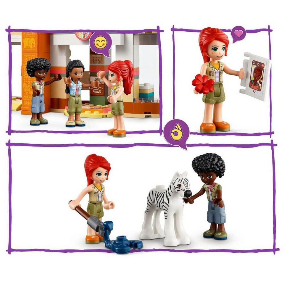 LEGO® Friends Mias Tierrettungsmission Konstruktionsspielsteine, (Mias Tierrettungsmission, Klemmbausteine), Made in Europe