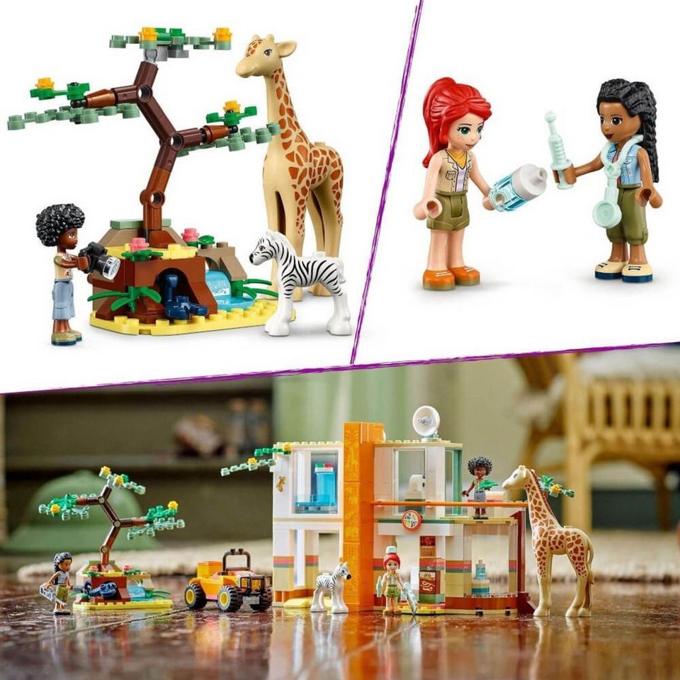 LEGO® Friends Mias Tierrettungsmission Konstruktionsspielsteine, (Mias Tierrettungsmission, Klemmbausteine), Made in Europe