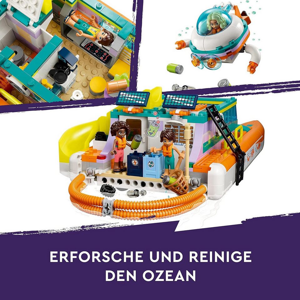 LEGO® Friends - Seerettungsboot (41734) Konstruktions-Spielset, (717 St)