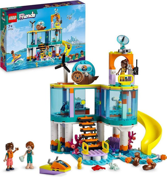 LEGO® Friends - Seerettungszentrum (41736) Konstruktions-Spielset, (376 St)
