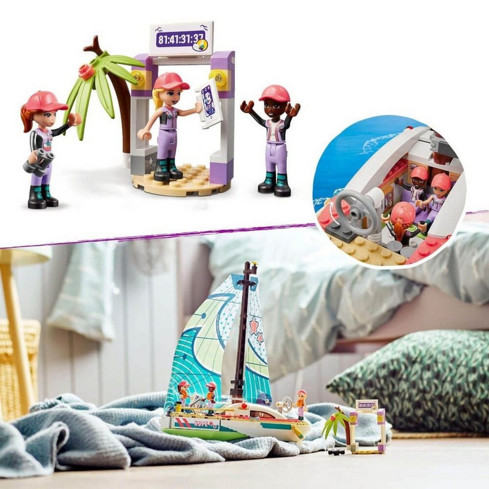 LEGO® Friends Stephanies Segelabenteuer Konstruktionsspielsteine, (Stephanies Segelabenteuer, Klemmbausteine), Made in Europe