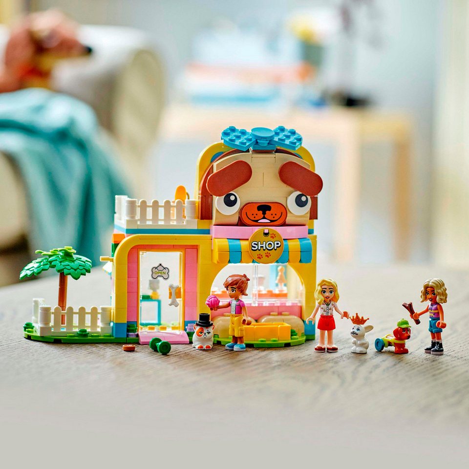 LEGO® Geschäft für Haustierzubehör (42650), LEGO Friends Konstruktionsspielsteine, (375 St), Made in Europe