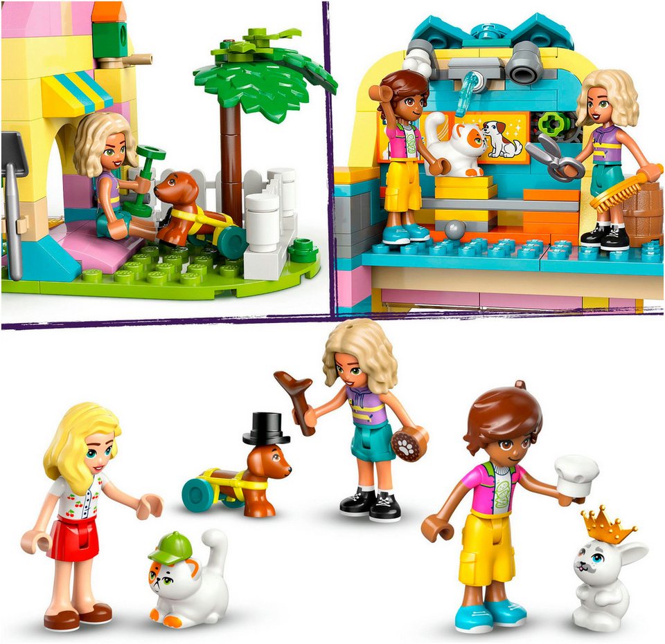 LEGO® Geschäft für Haustierzubehör (42650), LEGO Friends Konstruktionsspielsteine, (375 St), Made in Europe