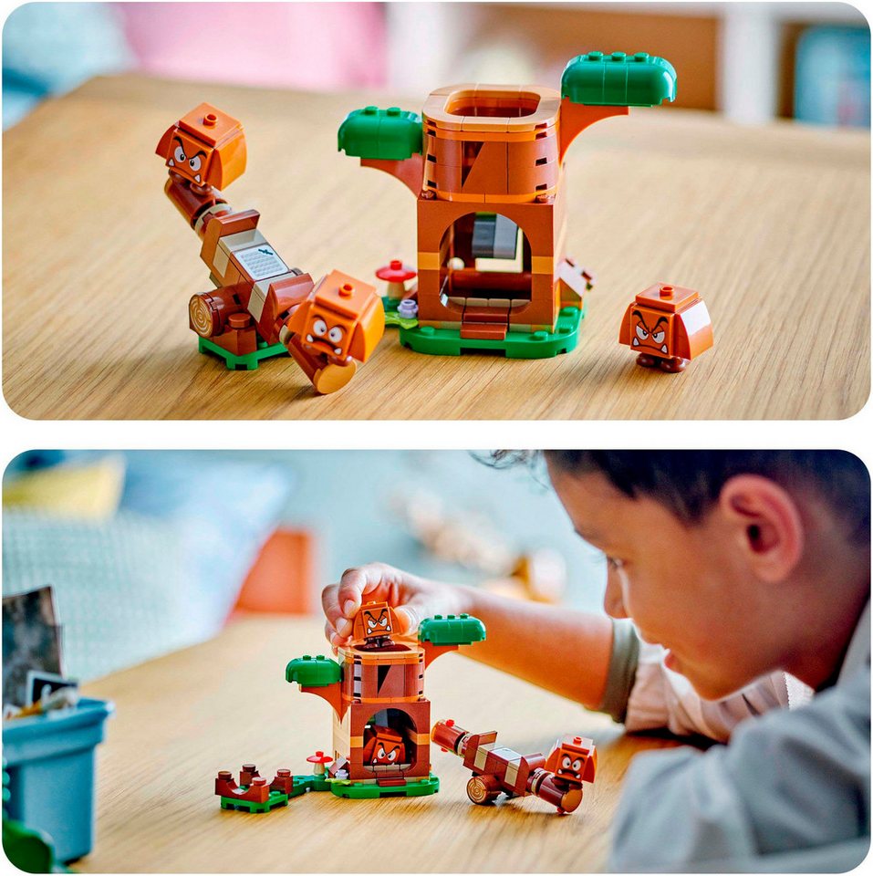 LEGO® Gumba-Spielplatz (71433), LEGO Super Mario Konstruktionsspielsteine, (173 St), Made in Europe