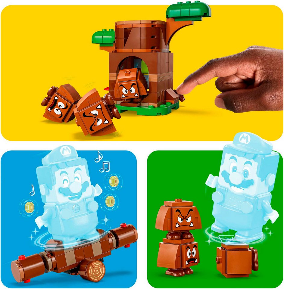 LEGO® Gumba-Spielplatz (71433), LEGO Super Mario Konstruktionsspielsteine, (173 St), Made in Europe