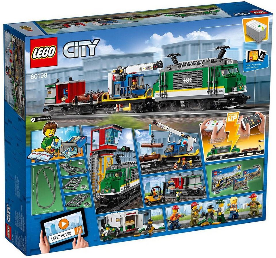 LEGO® Güterzug (60198), LEGO® City Konstruktionsspielsteine, (1226 St)
