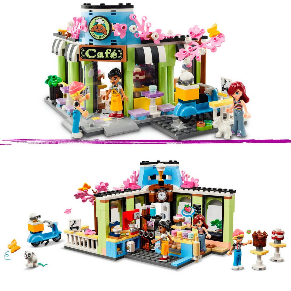 LEGO® Heartlake City Café (42618), LEGO Friends Konstruktionsspielsteine, (426 St), Made in Europe