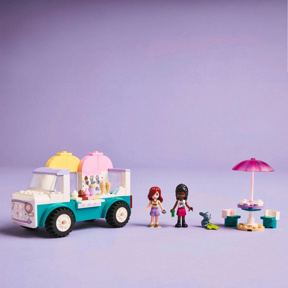 LEGO® Heartlake City Eiswagen (42644), LEGO Friends Konstruktionsspielsteine, (92 St), Made in Europe