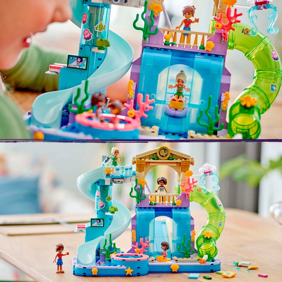 LEGO® Heartlake City Wasserpark (42630), LEGO Friends Konstruktionsspielsteine, (814 St), Made in Europe