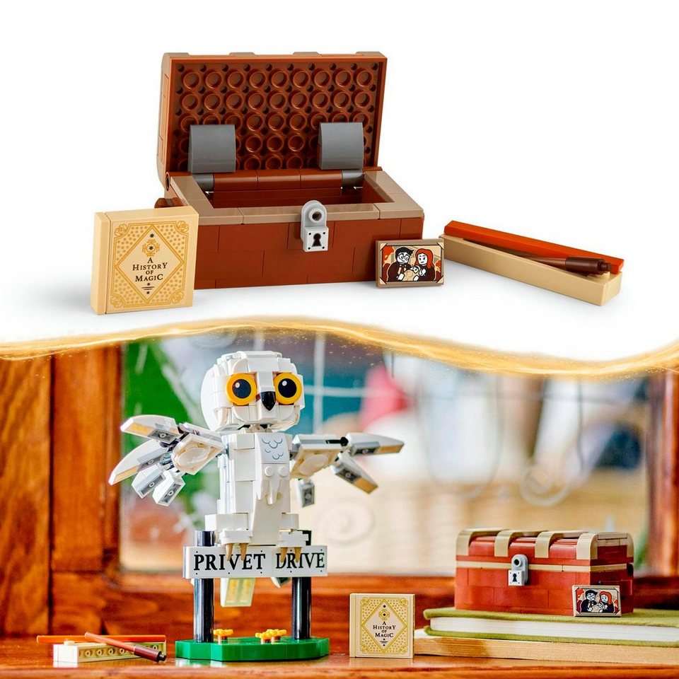 LEGO® Hedwig™ im Ligusterweg 4 (76425), LEGO® Harry Potter™ Konstruktionsspielsteine, (337 St), Made in Europe
