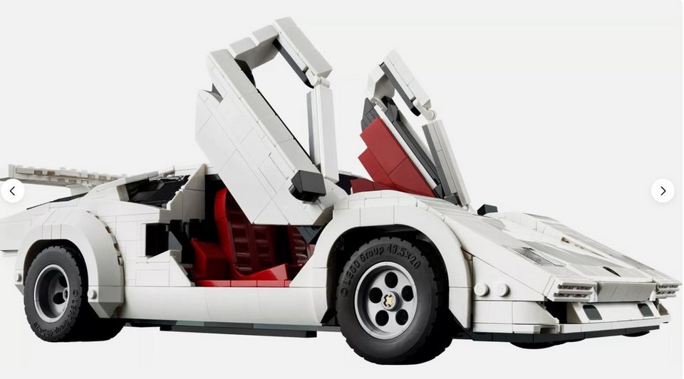 LEGO® Icons - Lamborghini Countach 5000 Quattrovalvole (10337) Spielbausteine, (1506 St)