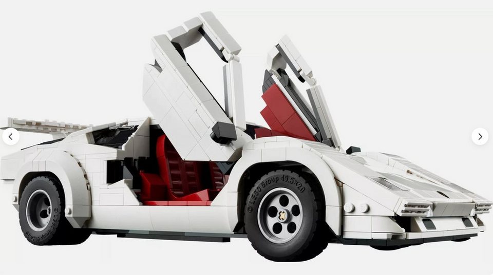 LEGO® Icons - Lamborghini Countach 5000 Quattrovalvole (10337) Spielbausteine, (1506 St)