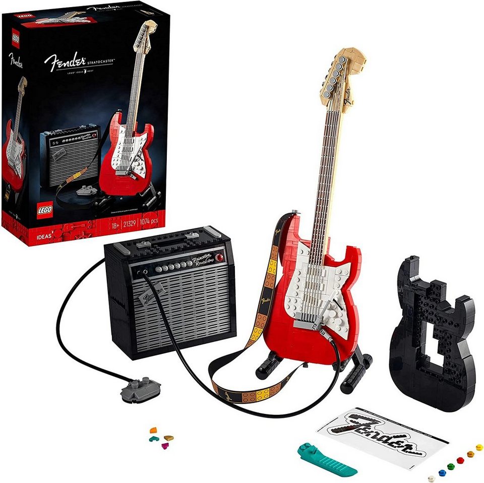 LEGO® Ideas 21329 Ideas Fender® Stra­to­cas­ter® Spielbausteine, (1074 St)