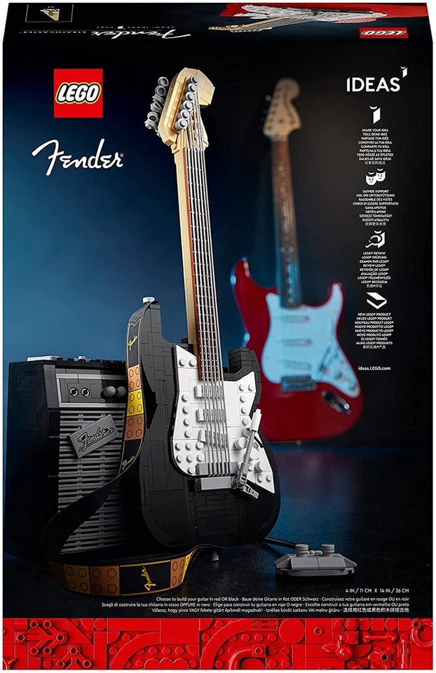 LEGO® Ideas 21329 Ideas Fender® Stra­to­cas­ter® Spielbausteine, (1074 St)