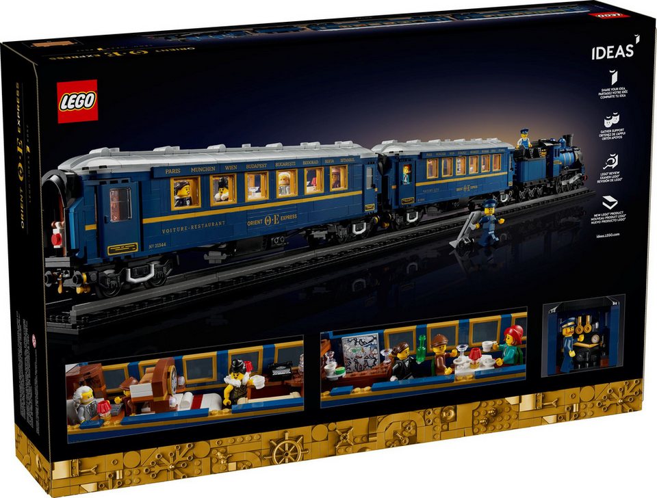 LEGO® Ideas 21344 Der Orientexpress Konstruktionsspielsteine