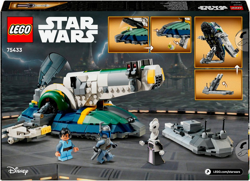 LEGO® Jango Fetts Sternenschiff (75433), LEGO Star Wars™ Konstruktionsspielsteine, (707 St), Made in Europe