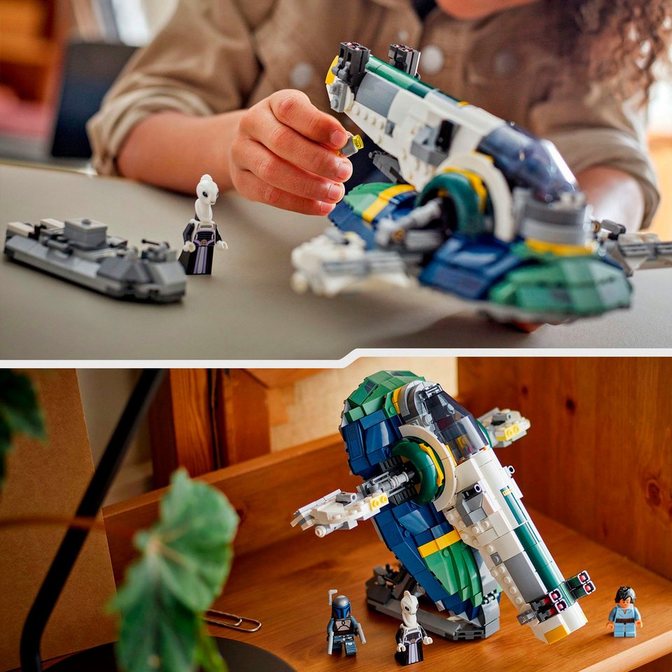 LEGO® Jango Fetts Sternenschiff (75433), LEGO Star Wars™ Konstruktionsspielsteine, (707 St), Made in Europe