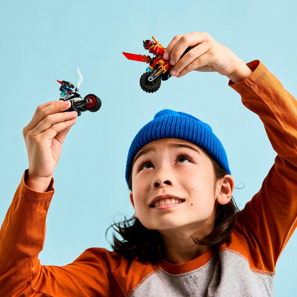 LEGO® Kais Motorradrennen (71838), LEGO Ninjago Konstruktionsspielsteine, (79 St), Made in Europe