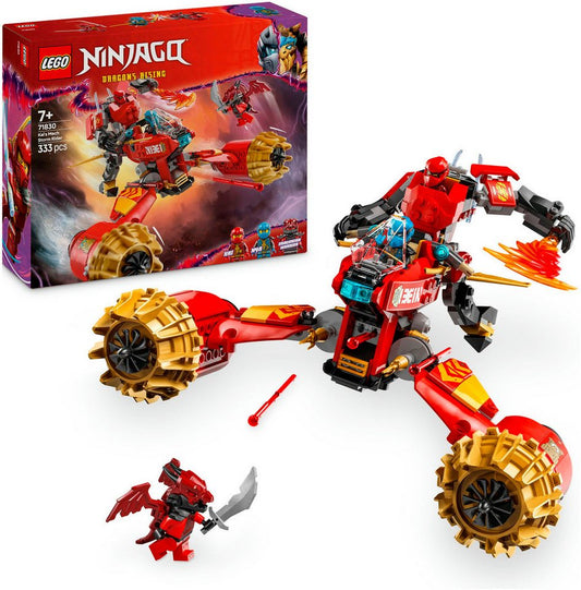 LEGO® Kais Sturmreiter-Mech (71830), LEGO Ninjago Konstruktionsspielsteine, (333 St), Made in Europe