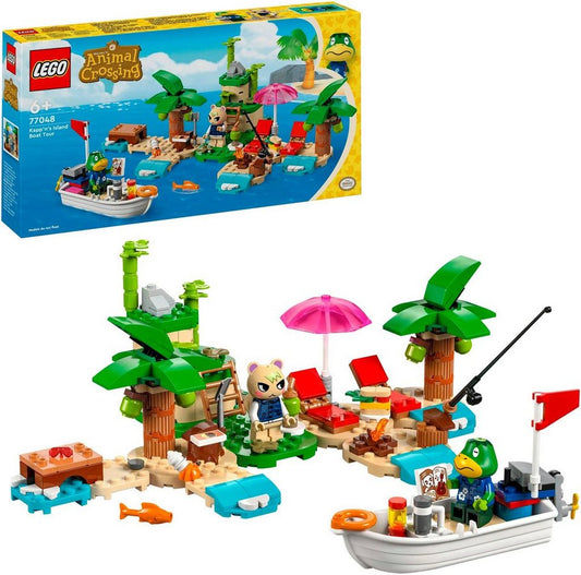 LEGO® Käptens Insel-Bootstour (77048), LEGO® Animal Crossing Konstruktionsspielsteine, (233 St), Made in Europe