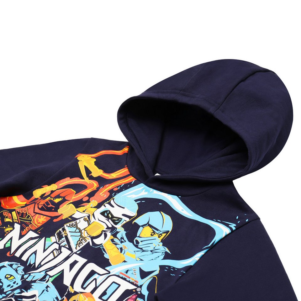 LEGO® Kapuzensweatjacke LEGO Ninjago Hoodie Kapuzenpullover Sweatjacke mit Kapuze