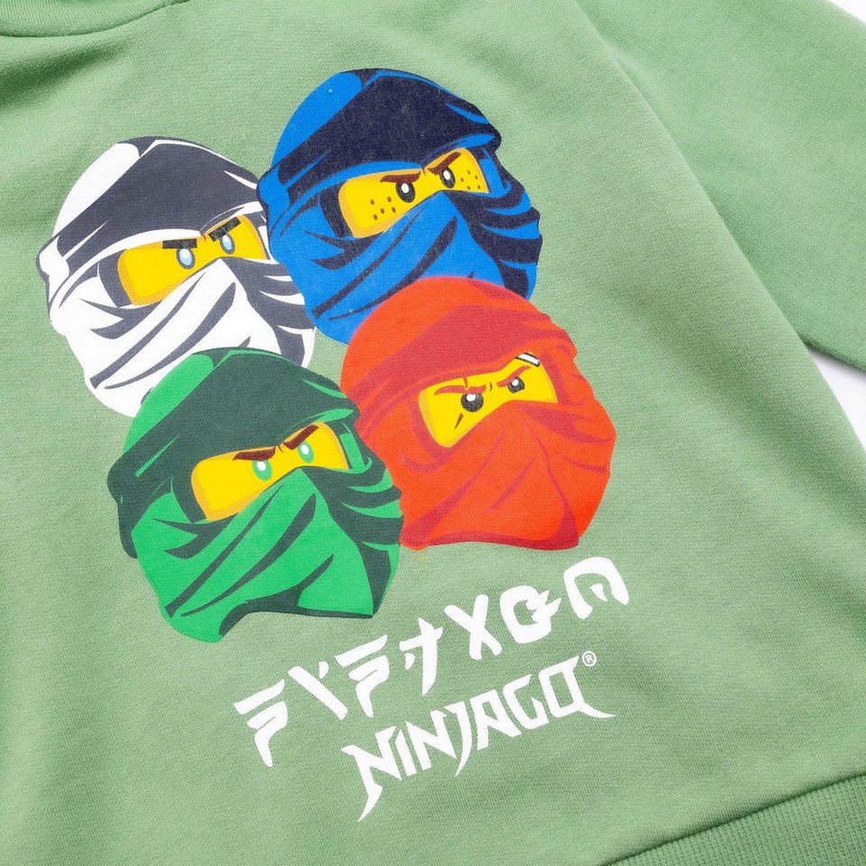 LEGO® Kapuzensweatshirt LEGO® Ninjago Kapuzensweatshirt Kinder Hoodie Gr.104