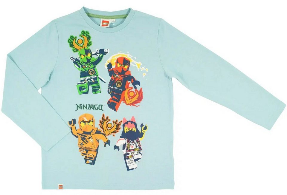 LEGO® kidswear Langarmshirt 2x LEGO Ninjago Langarm-T-Shirts für Jungen und Mädchen Sweatshirts