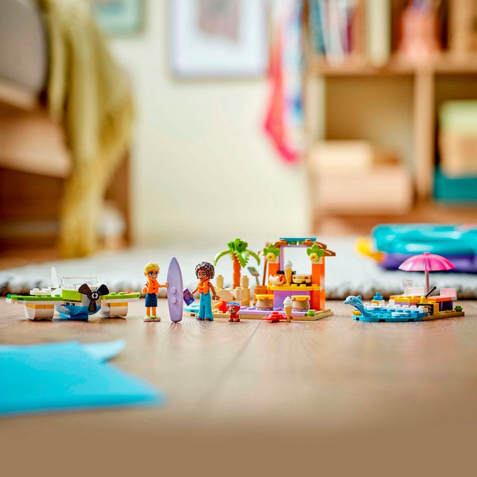 LEGO® Kreativer Reisekoffer (42672), LEGO Friends Konstruktionsspielsteine, (188 St), Made in Europe