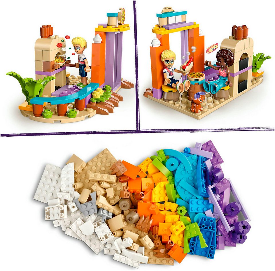 LEGO® Kreativer Reisekoffer (42672), LEGO Friends Konstruktionsspielsteine, (188 St), Made in Europe
