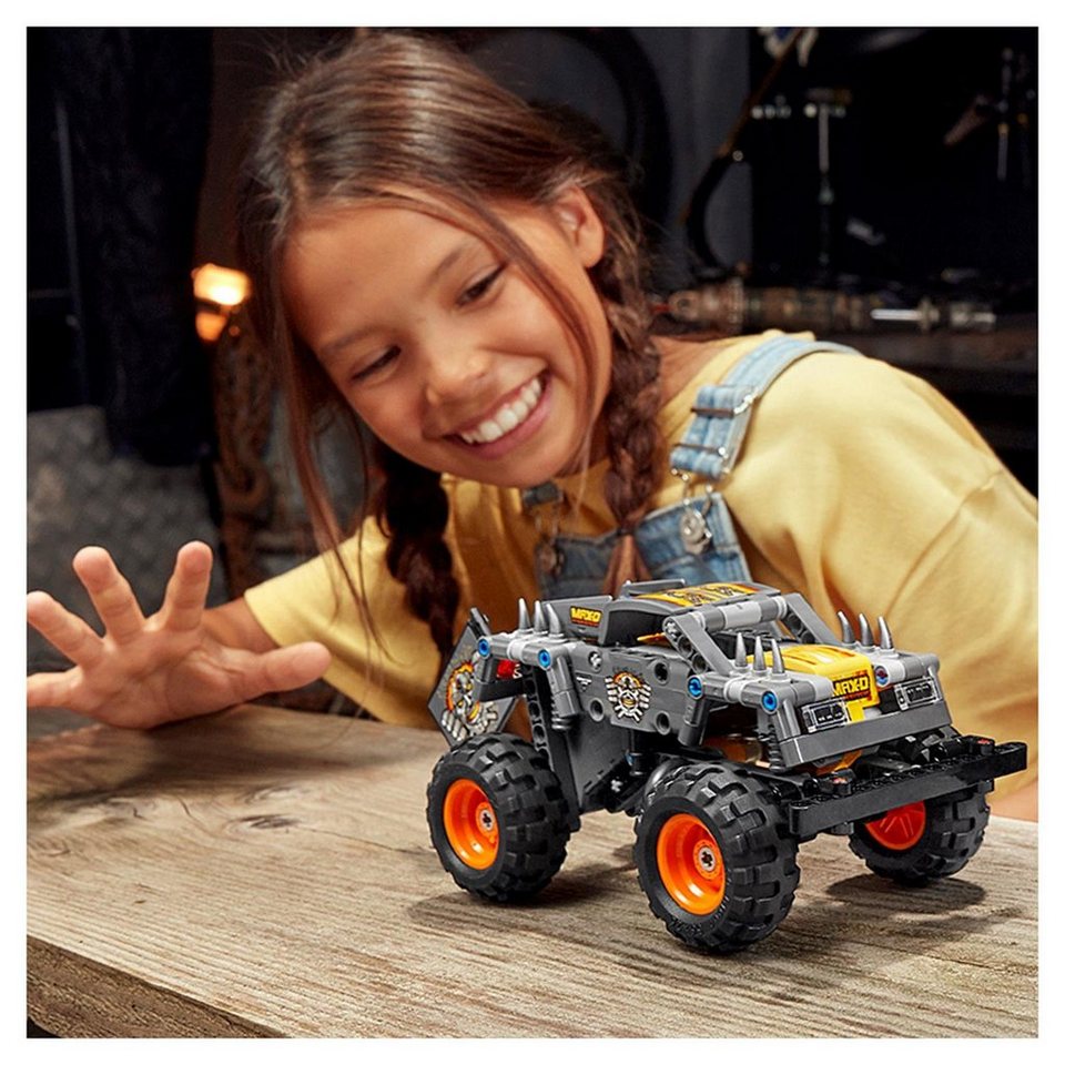 LEGO® LEGO 42119 Technic Monster Jam Max D - EOL 2022 Konstruktionsspielsteine, (Set)