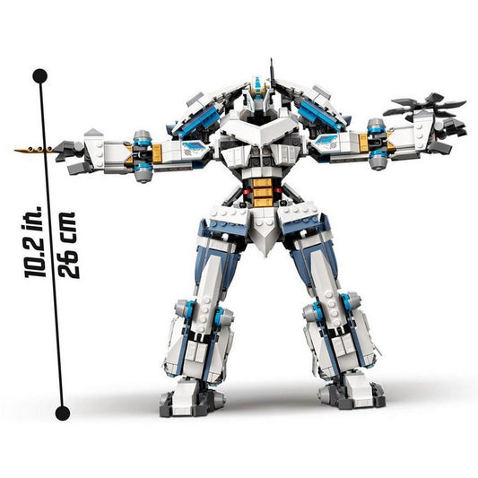 LEGO® LEGO 71738 NINJAGO Zanes Titan Mech - EOL 2023 Konstruktionsspielsteine, (Set)